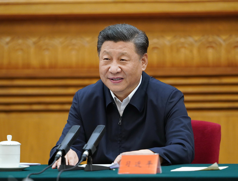7月21日，中共中央總書記、國家主席、中央軍委主席習(xí)近平在京主持召開企業(yè)家座談會并發(fā)表重要講話。新華社記者 岳月偉 攝